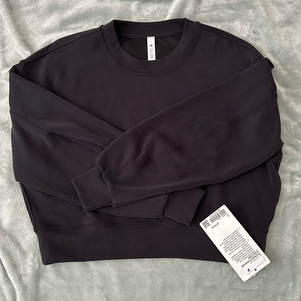 Lululemon Perfectly Oversized Crop Crew size 2